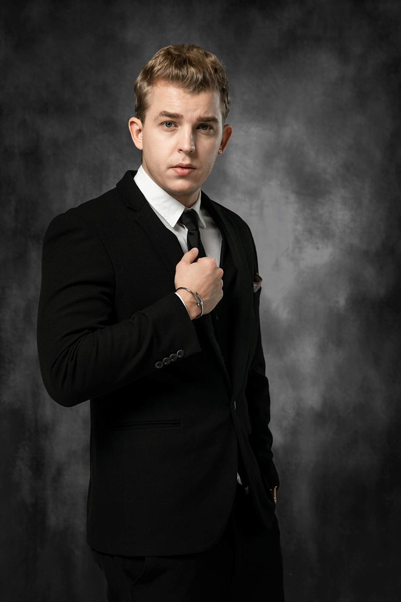 Kate Grey Photography Backdrops Abstract Photo Backdrop Poratrait Background for Photoshoot, 10x10ft - Image 2